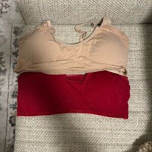 Pack of two Vince Camuto sports bras, very soft size large